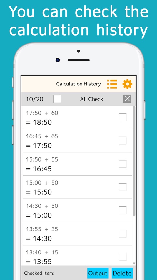 #2. Time : Calculator++ (iOS) 由: YUTAKA KENJO