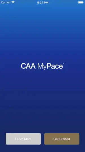 CAA MyPace screenshot 1