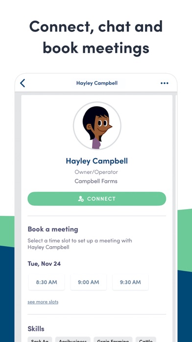 Advancing Women Conference Screenshot