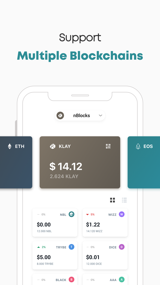 #5. nBlocks - Secure crypto wallet (iOS) By: NEOWIZ PARTNERS