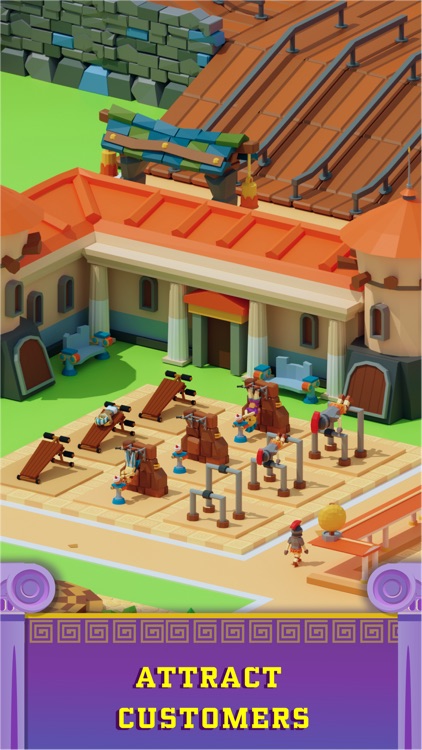 Antique Gym Tycoon: Idle game