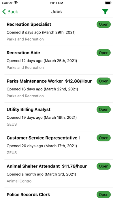 City of Greenville Texas Screenshot
