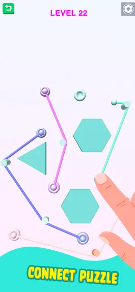 Game screenshot Color Rope Puzzle: Roll Around hack