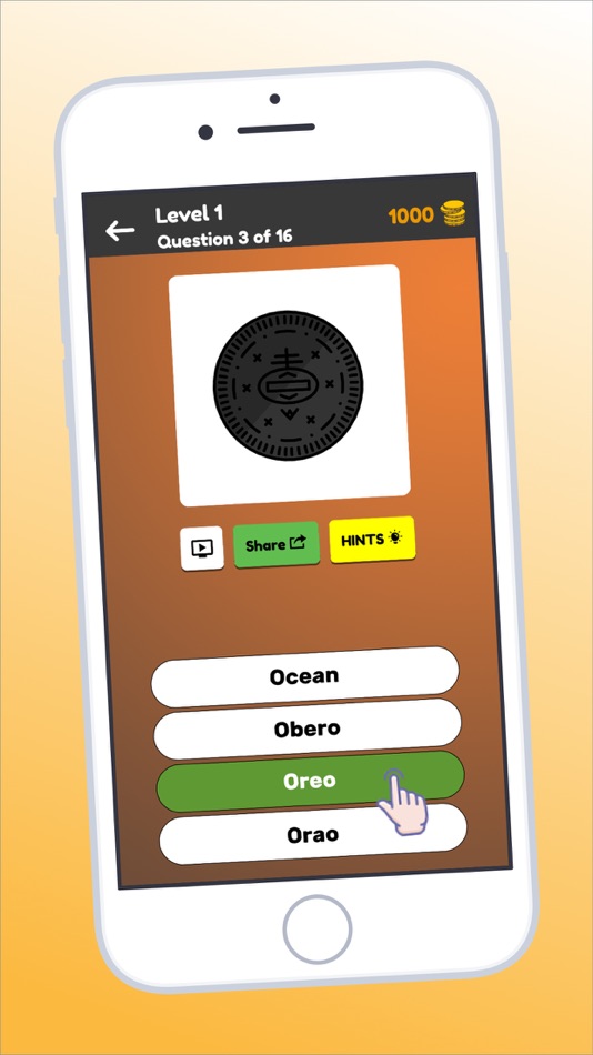 #3. Quiz: Logo Game, Multi Choice (iOS) 由: Kingim