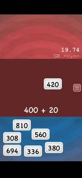 Game screenshot Math Slide: hundred, ten, one hack