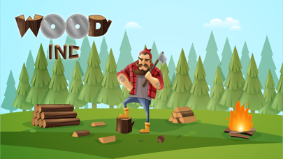 Wood Inc. - 3D Idle Lumberjack Screenshot