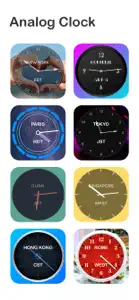 Digital Analog Clock Widget screenshot #4 for iPhone