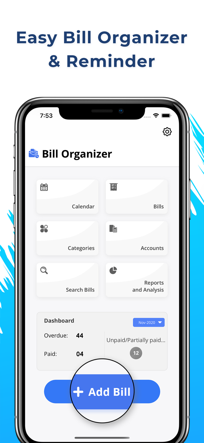 Bills Organizer