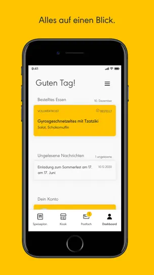 Screenshot von MensaMax auf dem iPhone 2