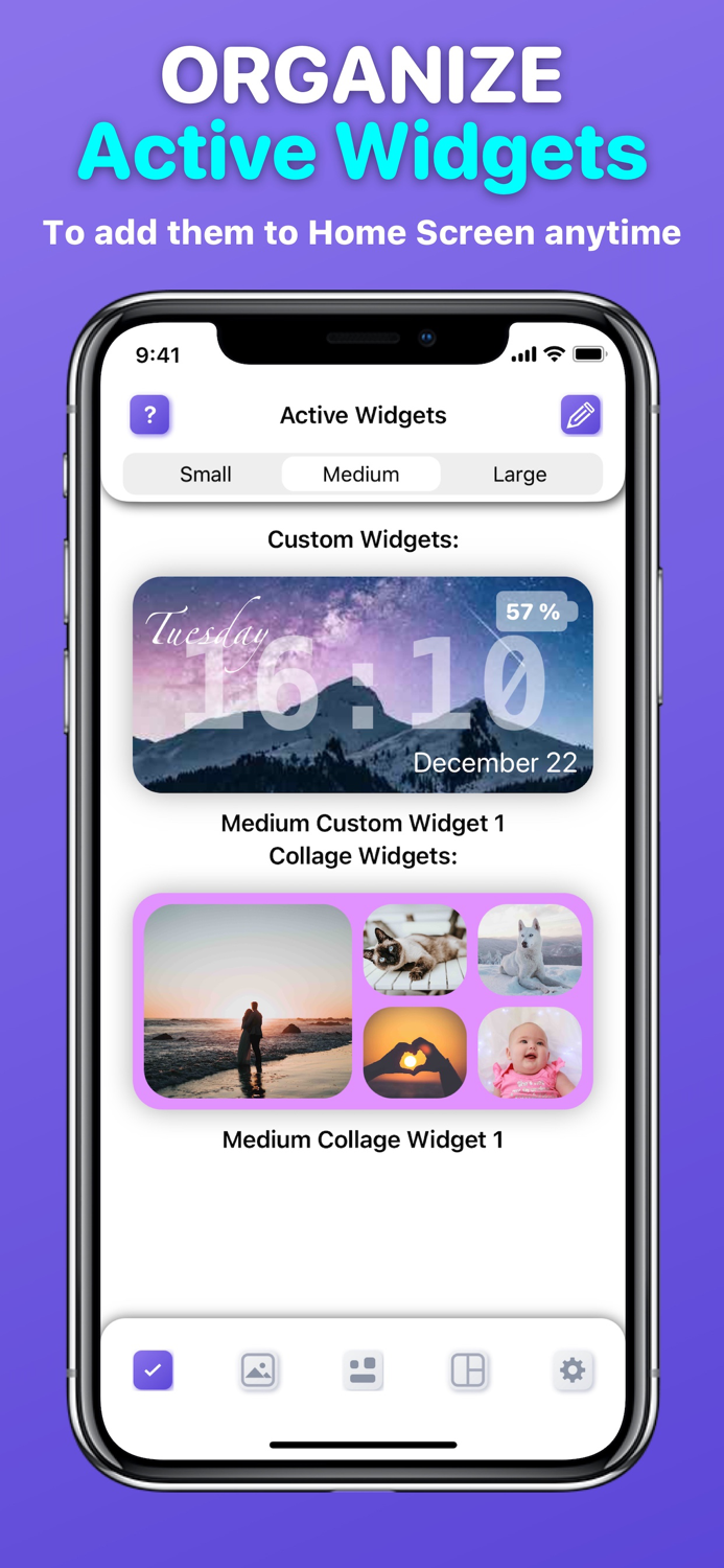 Home Screen Widgets Widgetizer