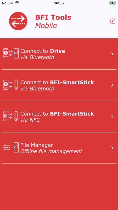 BFI Tools Mobile Screenshot