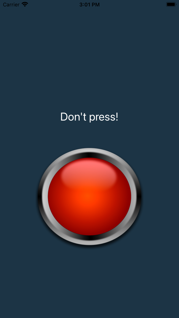 Just dont press