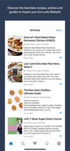 Keto App: Recipes Guides News screenshot #1 for iPhone