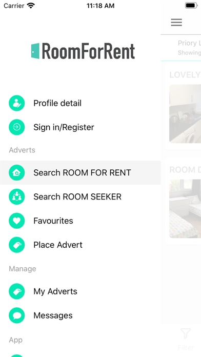 Room For Rent Screenshot