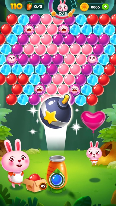 Bubble Bunny: Animal Forest Screenshot