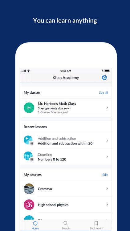 Khan Academy screenshot-0