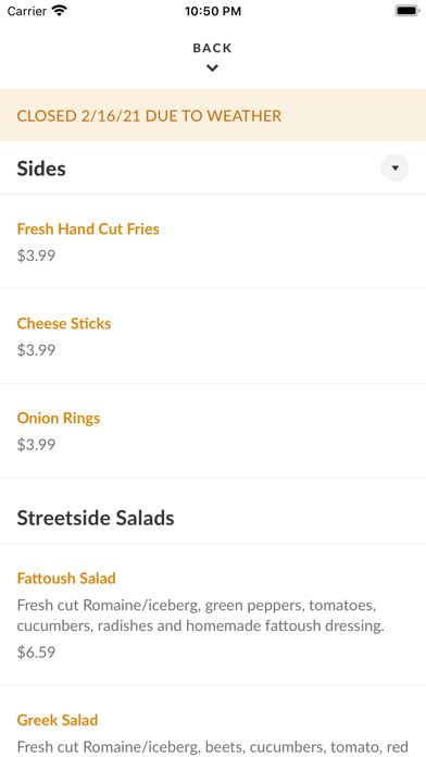 Streetside Burger Screenshot