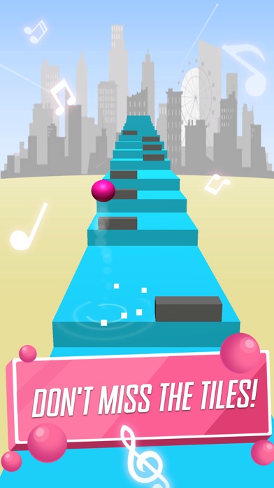 Color Music Hop Ball Games Screenshot