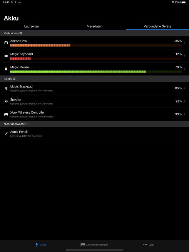 ‎Battery Life Screenshot