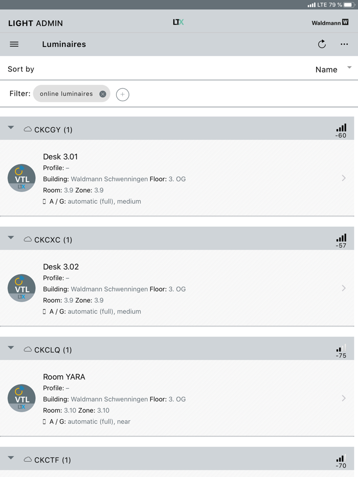 Waldmann LIGHT ADMIN