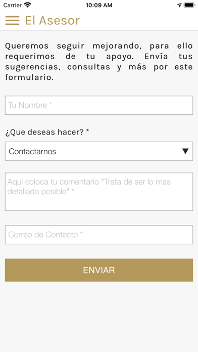 El Asesor Screenshot