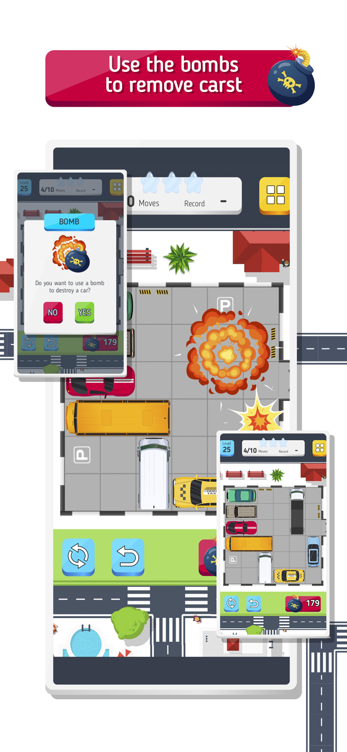 Crazy Parking - Unblock Puzzle