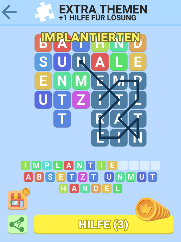 WortSuche Flexibel Wort Spiele