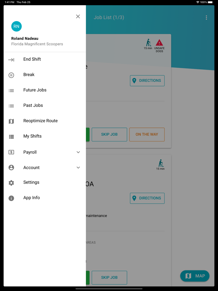 SweepandGo Field Tech App