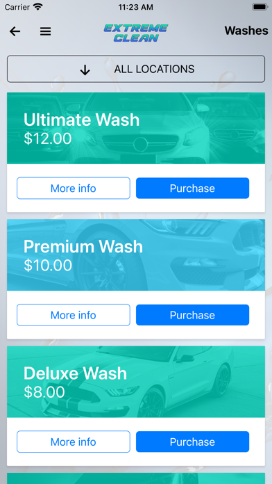 Extreme Clean 24/7 Car Wash Screenshot