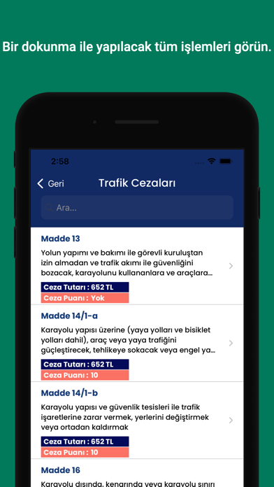 How to cancel & delete Trafik Ceza Rehberi (2019) from iphone & ipad 2