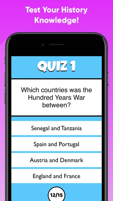 History Quiz Game 2024 Screenshot