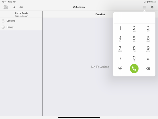 Screenshot #4 pour VoIP Exchange soft phone