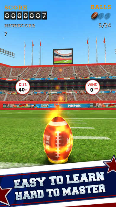 Flick Kick Field Goal Kickoff screenshot 2