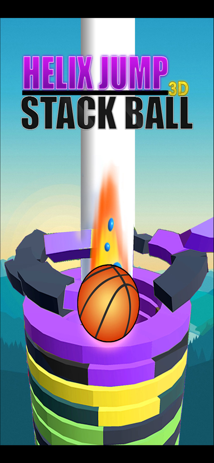 Helix stack Ball jump 3d