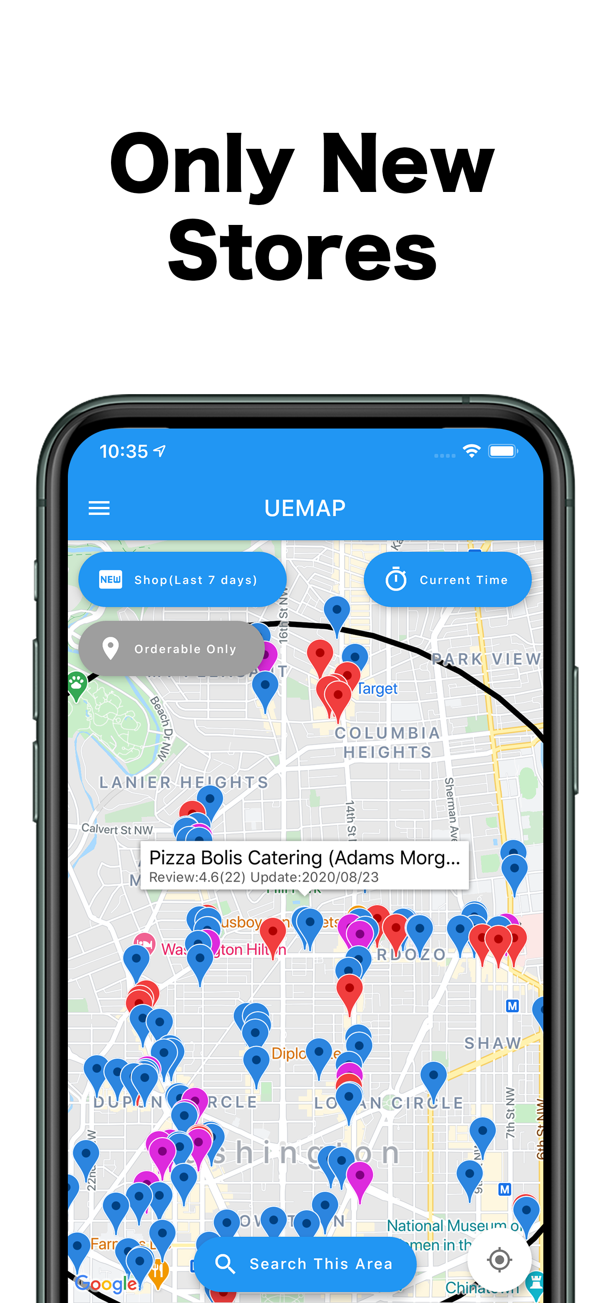 UEMAP - Restaurant Map