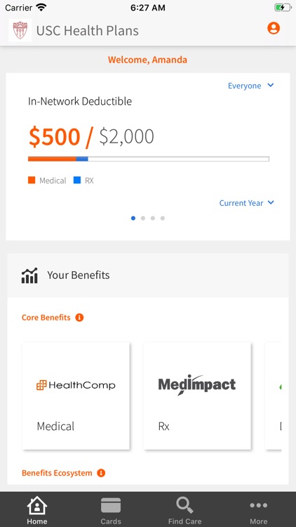 USC Health Plans
