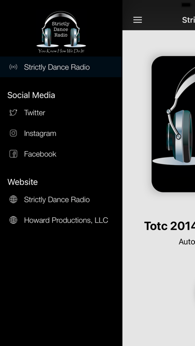 Strictly Dance Radio Screenshot