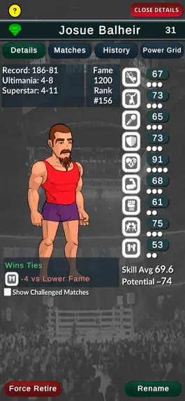 Game screenshot Ultimate Wrestling Manager apk