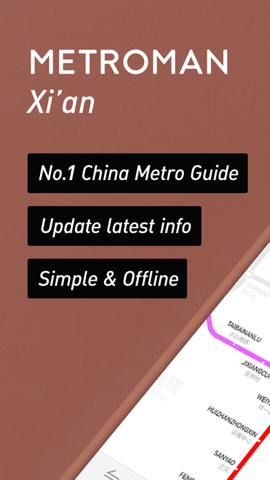 Screenshot #1 pour MetroMan Xi'an