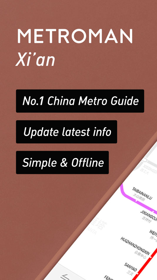 #1. MetroMan Xi'an (iOS) 由: EXPANSE LLC