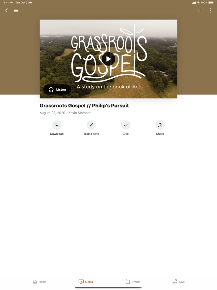 Restoration Church App