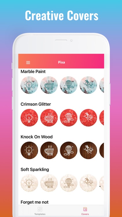 Templates, Covers for Stories