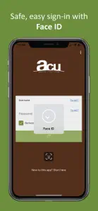 ACU Mobile Banking screenshot #1 for iPhone