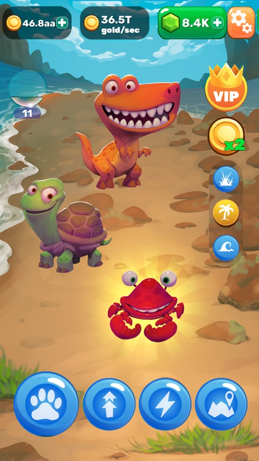 #2. Zoopolis: Evolution Clicker (iOS) 由: Azur Interactive Games Limited