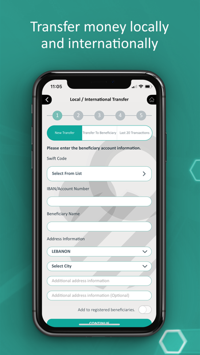Bank Audi Screenshot