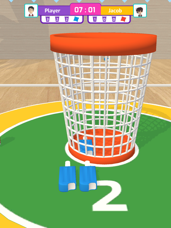 Screenshot #5 pour Paper Toss 3D