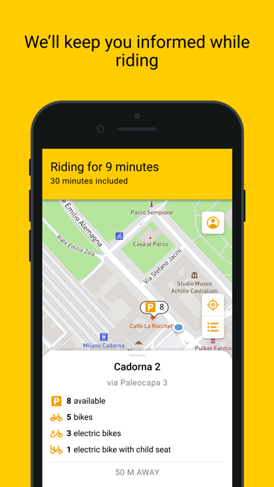 bikeMi Screenshot