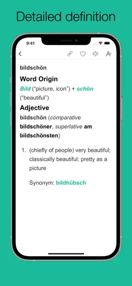 Game screenshot Dictionary of German language apk