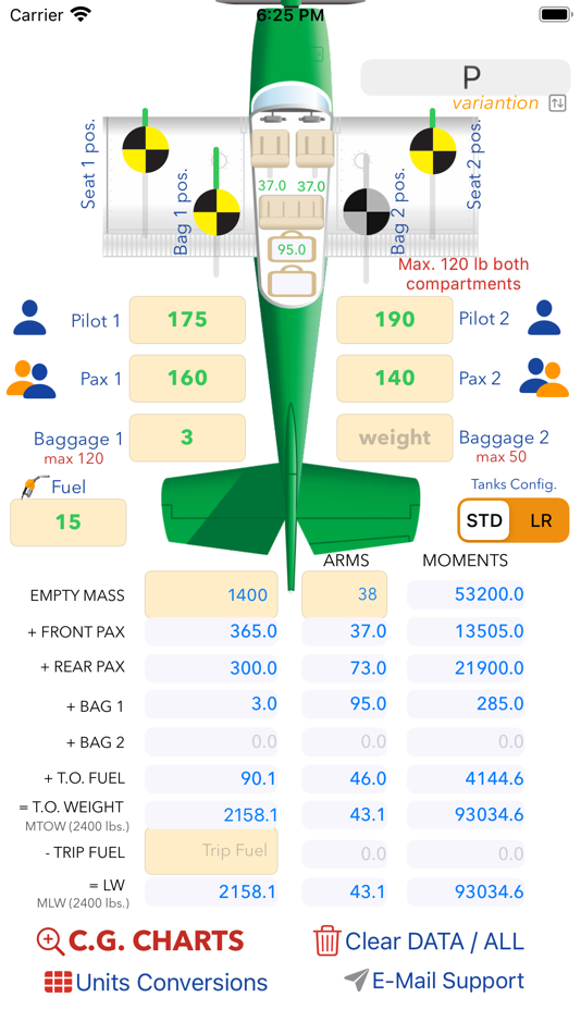 #1. C172 M&B Mobile (iOS) 由: Pedro Isidoro