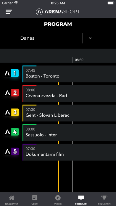 Arena Sport TV Screenshot